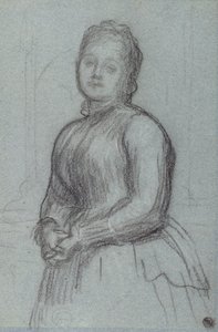 Studie voor het portret van Hannah, Gravin van Rosebery, c.1880