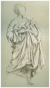 Studie van Daphnephoria, ca. 1880-1882 door Frederic Leighton