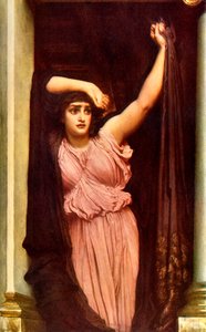 De laatste wacht van Hero, 1887, ca. 1915 door Frederic Leighton
