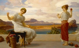 De draad opwikkelen door Frederic Leighton