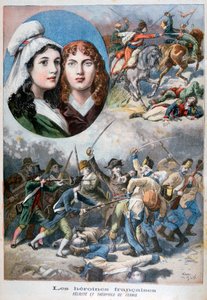Felicite en Theophile de Fernig, Franse heldinnen, 1792