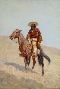 Een Mexicaanse Vaquero door Frederic Remington