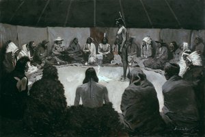 Ik zal de blanke man vertellen door Frederic Remington