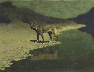 Maanlicht, Wolf, ca. 1904