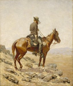De Uitkijkpost door Frederic Remington