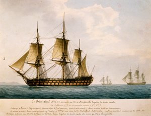 Schip Bien-Aime van Louis Antoine, Graaf de Bougainville