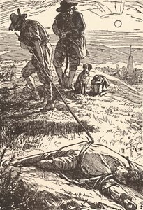 Illustratie uit Geschiedenis van de Pest Defoe