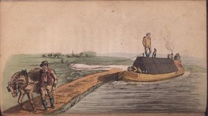 De schipperstoren uit Ackermanns World in Miniature