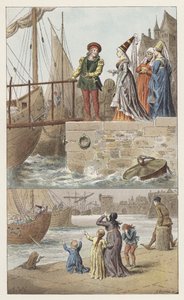 A Nantes, a Nantes est arrive door Frederic Theodore (after) Lix
