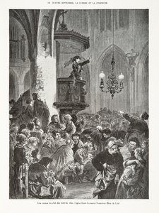 Een sessie van de vrouwenclub, in de kerk Saint-Germain-l