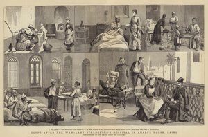 Egypte na de Oorlog, het Ziekenhuis van Lady Strangford in het Huis van Arabi, Caïro