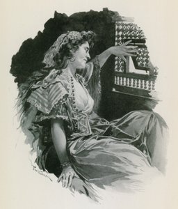 Een Circassische door Frederic de Haenen