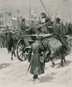 Op weg naar de executie in vroegere dagen door Frederic de Haenen