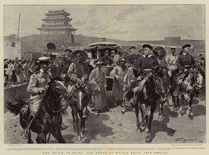 De Crisis in China, de Intocht van Prins Ching in Peking
