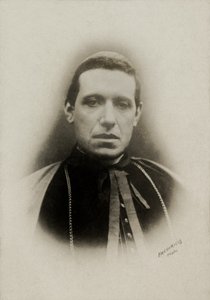 Portret van kardinaal Rampolla Del Tindaro (foto)