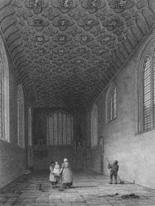 Interieur van de Savoy Kapel, Westminster