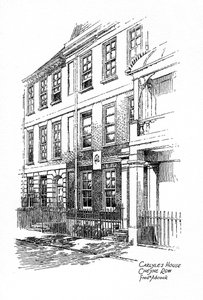 Huis van Thomas Carlyle, 24 Cheyne Row, Chelsea, Londen