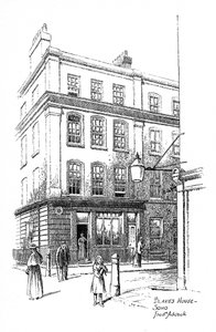 William Blakes huis, Soho, Londen, 1912