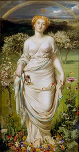 Zachte Lente door Frederick Augustus Sandys