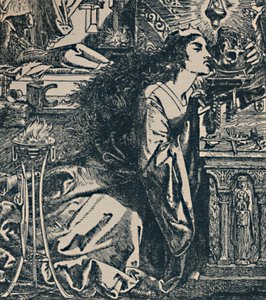 Rosamond, koningin van de Lombarden, c1850-1900, 1923 door Frederick Augustus Sandys