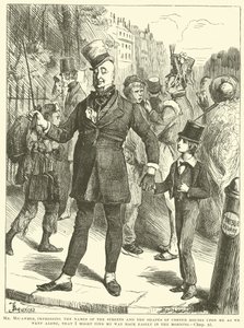 Mr Micawber door Frederick Barnard