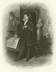 Mr. Pecksniff door Frederick Barnard