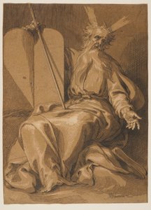 Mozes door Frederick Bloemaert