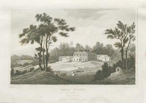 Burton-upon-Trent - Dove Cliff (gravure) door Frederick Calvert