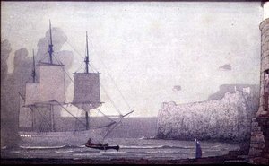 Het Afscheid door Frederick Cayley Robinson