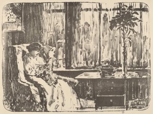 Het Brede Gordijn door Frederick Childe Hassam