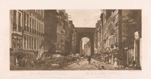 Uitzicht op de Poort van St. Denis