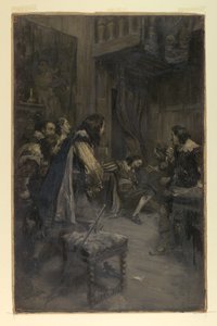 De moord op de hertog van Buckingham door Felton