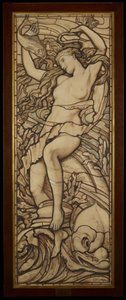 Water, uit de serie De Vier Elementen, ca. 1888-89 door Frederick G. Smith