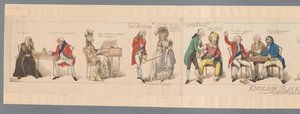 Twintig publieke figuren in verscheidene situaties door Frederick George Byron