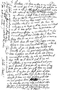 Brief van Arabella Stuart aan de gravin van Shrewsbury, eind 16e - begin 17e eeuw 1865 door Frederick George Netherclift