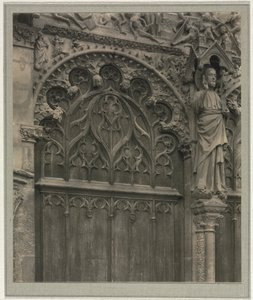Kathedraal van Bourges: Crypte onder het schip door Frederick Henry Evans