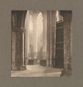 Camera Work: Hoogte en licht in de kathedraal van Bourges, 1903