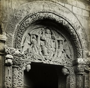 Kathedraal van Ely: Gravure boven de deur van de prior