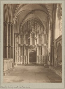 [Ely Cathedral, Kapel van de Bisschop]. door Frederick H. Evans