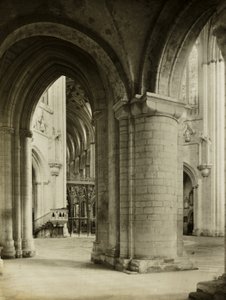Kathedraal van Ely: Octagon vanaf noordelijke zijbeuk door Frederick H. Evans