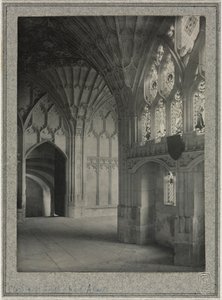 Gloucester Kathedraal - Kloosters: Zuid- en Westgangen door Frederick Henry Evans