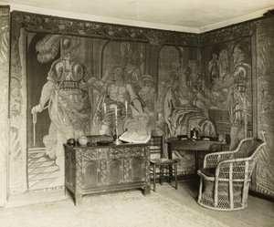 Kelmscott Manor: In de Tapijtkamer door Frederick H. Evans