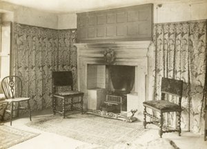 Kelmscott Manor: The Green Room door Frederick H. Evans
