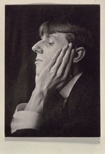 Portret van Aubrey Beardsley (1872-98) door Frederick Evans (1853-1943)