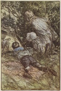 Illustratie voor They door Rudyard Kipling door Frederick Henry Townsend