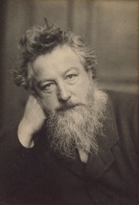 Portret van William Morris 1834-1896