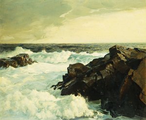 Hoogwater door Frederick Judd Waugh