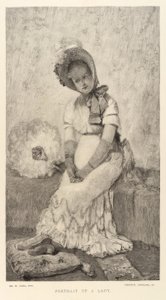 Portret van een dame