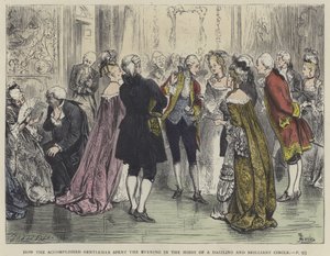 Illustratie voor Barnaby Rudge door Frederick L. Bernard