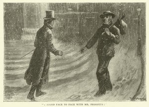 Illustratie voor David Copperfield door Frederick L. Bernard
